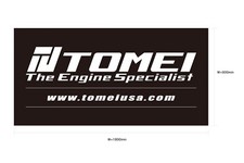 Tomei Banner Engine Specialist (Black) 1800mm x 900mm - Single - New