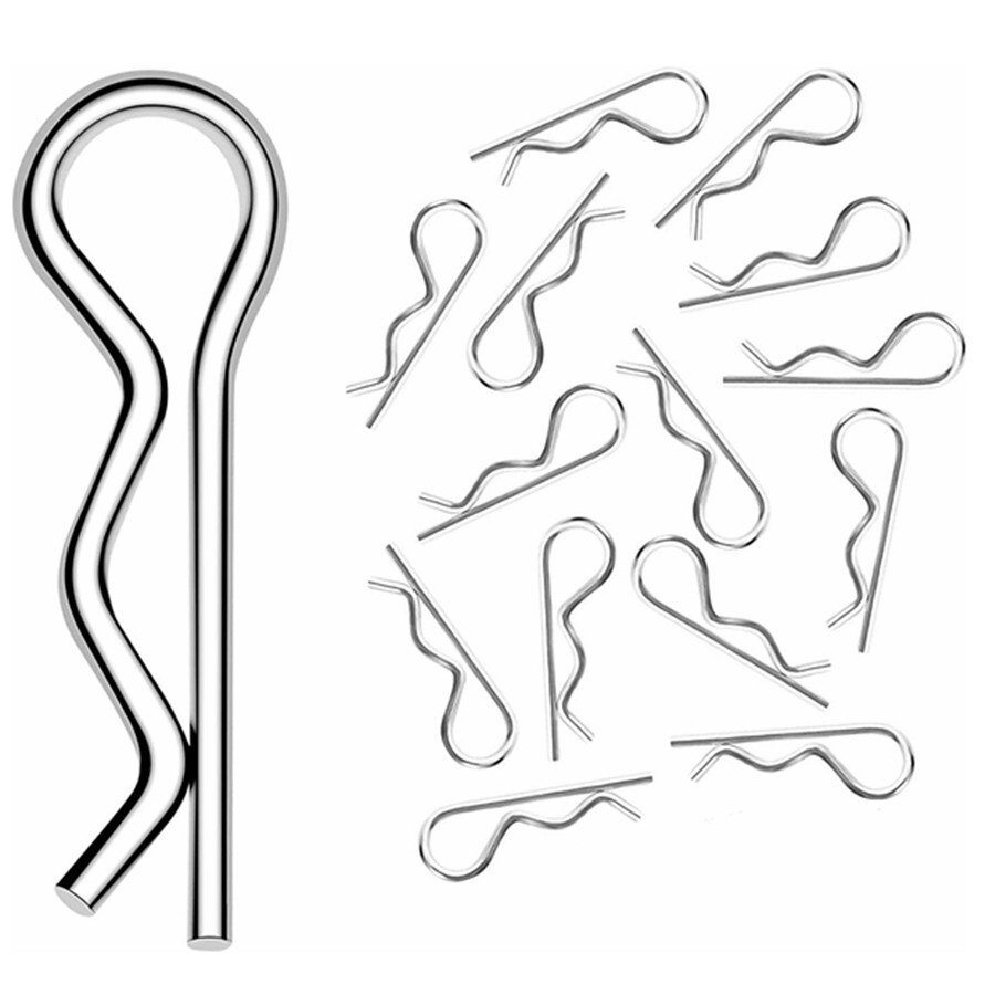 1/10 RC - Clip per carrozzeria, con linguette R per tutti i