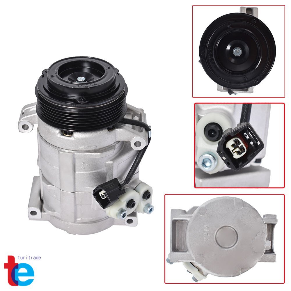New A/C AC Compressor For 20082012 Buick Enclave Chevrolet Traverse GMC Acadia eBay