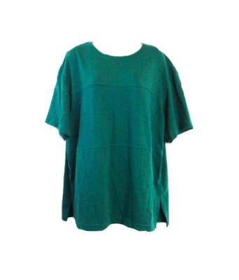 women plus: BOBBIE BROOKS Basic Green Top - Size 18/20 W *NEW*