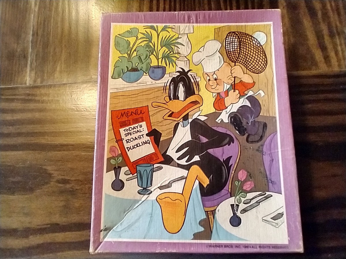 daffy Daffy Duck 99 Pc Puzzle by WB VTG Looney Tunes 1980 Complete