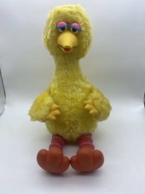 Vintage 1986 Ideal® Big Bird Story Magic Plush Cassette Player
