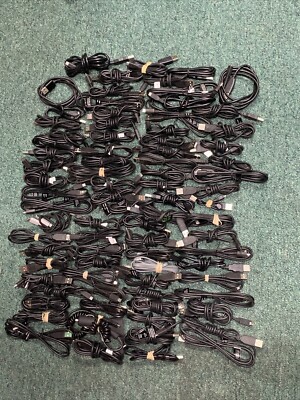 LOT OF 82 Micro USB Charging Cable For Android Phones, Tablet USED