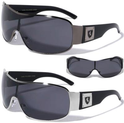 BIG WRAP SONNENBRILLE PILOT GROSSES SHIELD VISIER DESIGNER KHAN HERREN DAMEN DAMEN DAMEN