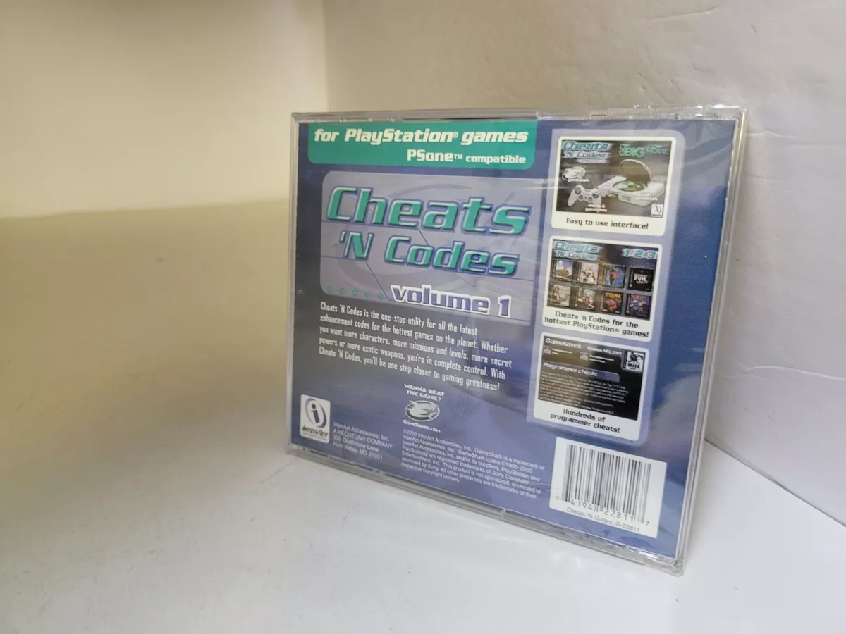 NEW GameShark Pro V3.0 - PS1 PlayStation InterAct Cheat Code