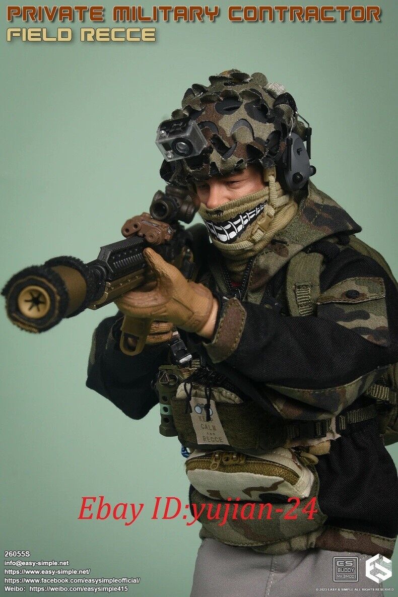 1/6 EASY&SIMPLE 26055S PMC Private Military Contractor 1/6 EASY&SIMPLE 26055S PMC Private Military Contractor