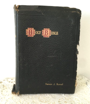 Vintage Holy Bible Master Art Edition Red Letter Indexed