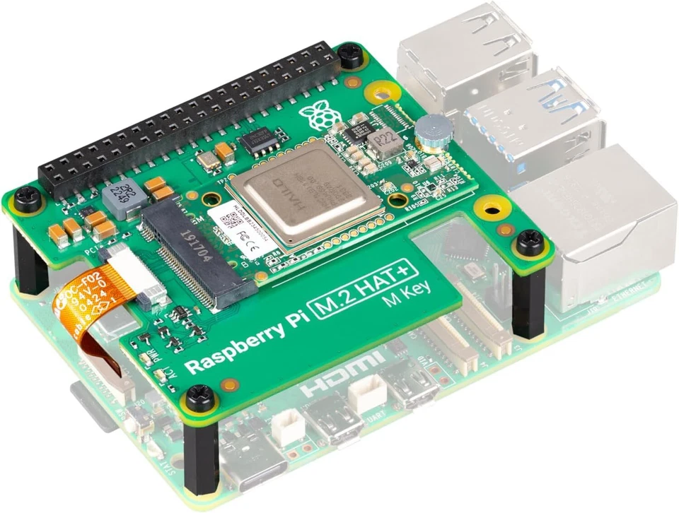 Raspberry Pi AI Kit Hailo 8L AI Accelerator for Raspberry Pi 5 Board SC1438 - Image 3 of 3