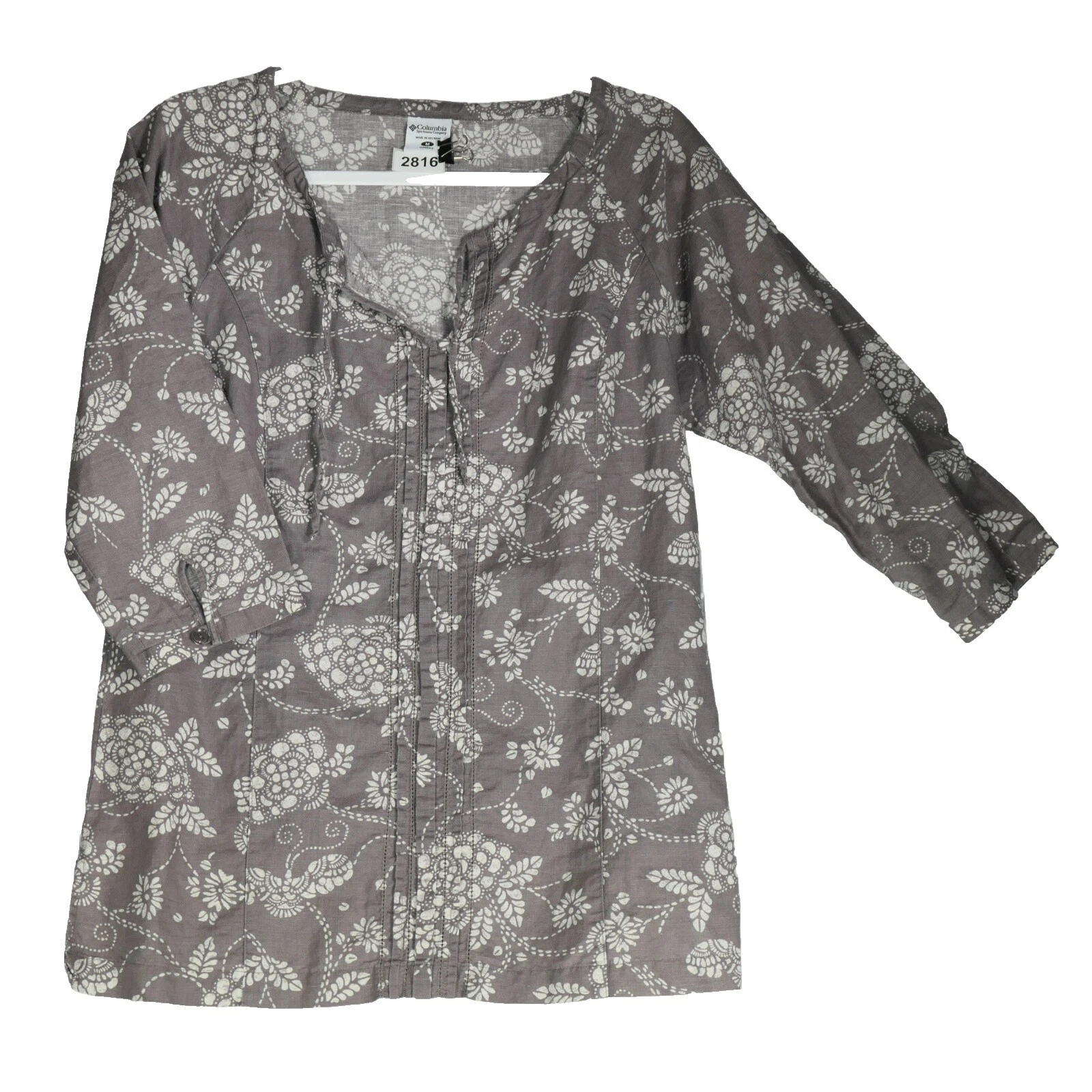 Top de lino Columbia para De mujer