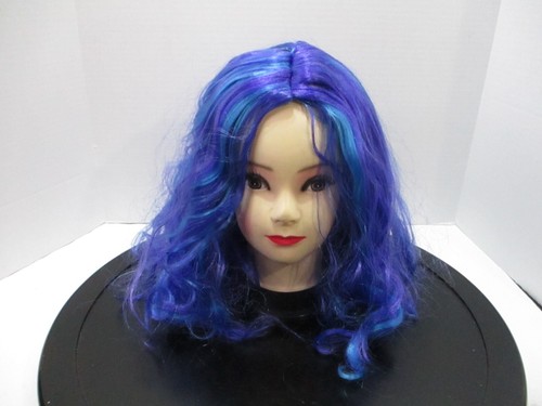 Maleficent 3 Mal in Blue - Perfect for Uma Cosplay, Halloween Costume, and Kids' Witcher Wig Maleficent 3 Mal in Blue - Perfect for Uma Cosplay, Halloween Costume, and Kids' Witcher Wig