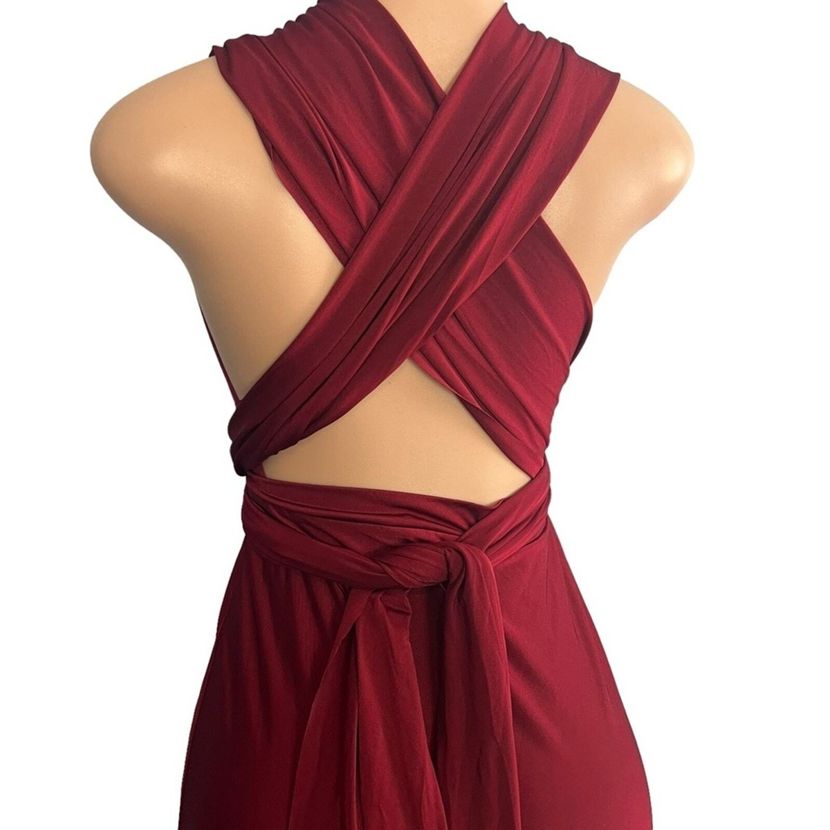 tricks of the trade burgundy maxi dress Tricks of the Trade Burgundy Maxi Dress