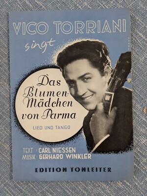 Vico Torrian Das Blumen Madchen Von Parma (Flower Girl)  .  Germany Import 1957