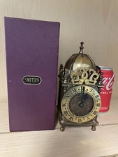 Smith’s Lantern Mantel Clock English Clock Spares Rare ￼ Original Box Lot 20