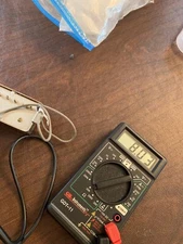 Older Lindy Fralin P.A.F. Humbucker Pickup Set Nickel Covers 9k And 8k