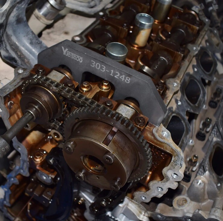 Yuesstloo Camshaft Holding Tool Kit with Tension Tool, Timing Alignment Holde...