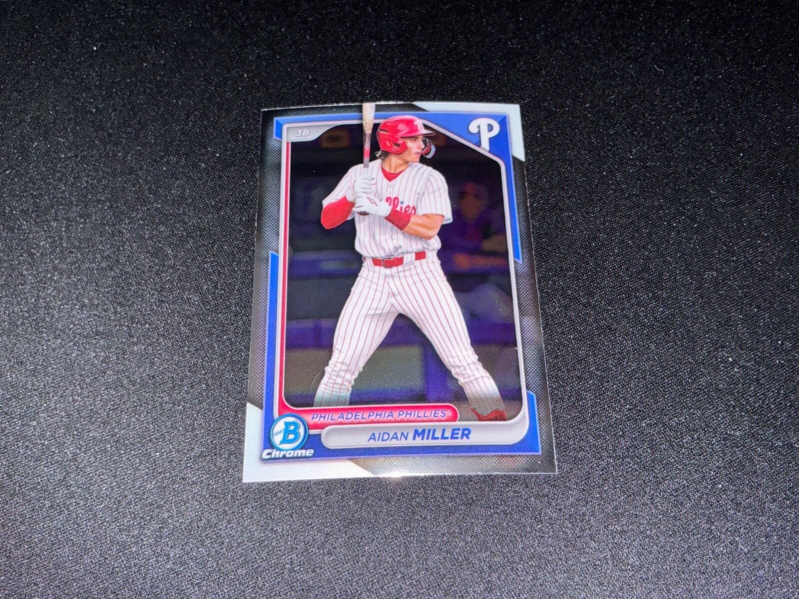 2024 Bowman Chrome Prospects #BCP27 Aidan Miller Phillies