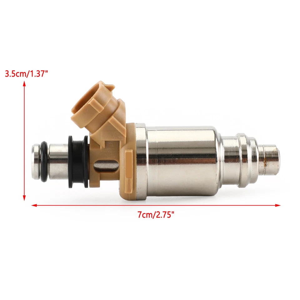 4PCS Fuel Injectors 23250-16150 Fit Toyota Corolla Geo Prizm 1.6L 1993-1997 AUS - image 4 of 4