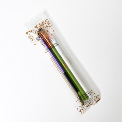 x5 Makeup Eyeshadow Brushes Set Luxie - Alamar - Real Techniques - Wet n Wild 