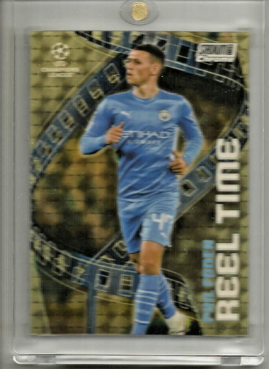 Phil Foden 2021/22 Stadium Club Chrome Reel Time