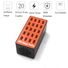 20 Multi Ports Universal USB Smart Quick Charger Hub Fast Charging Station 90W