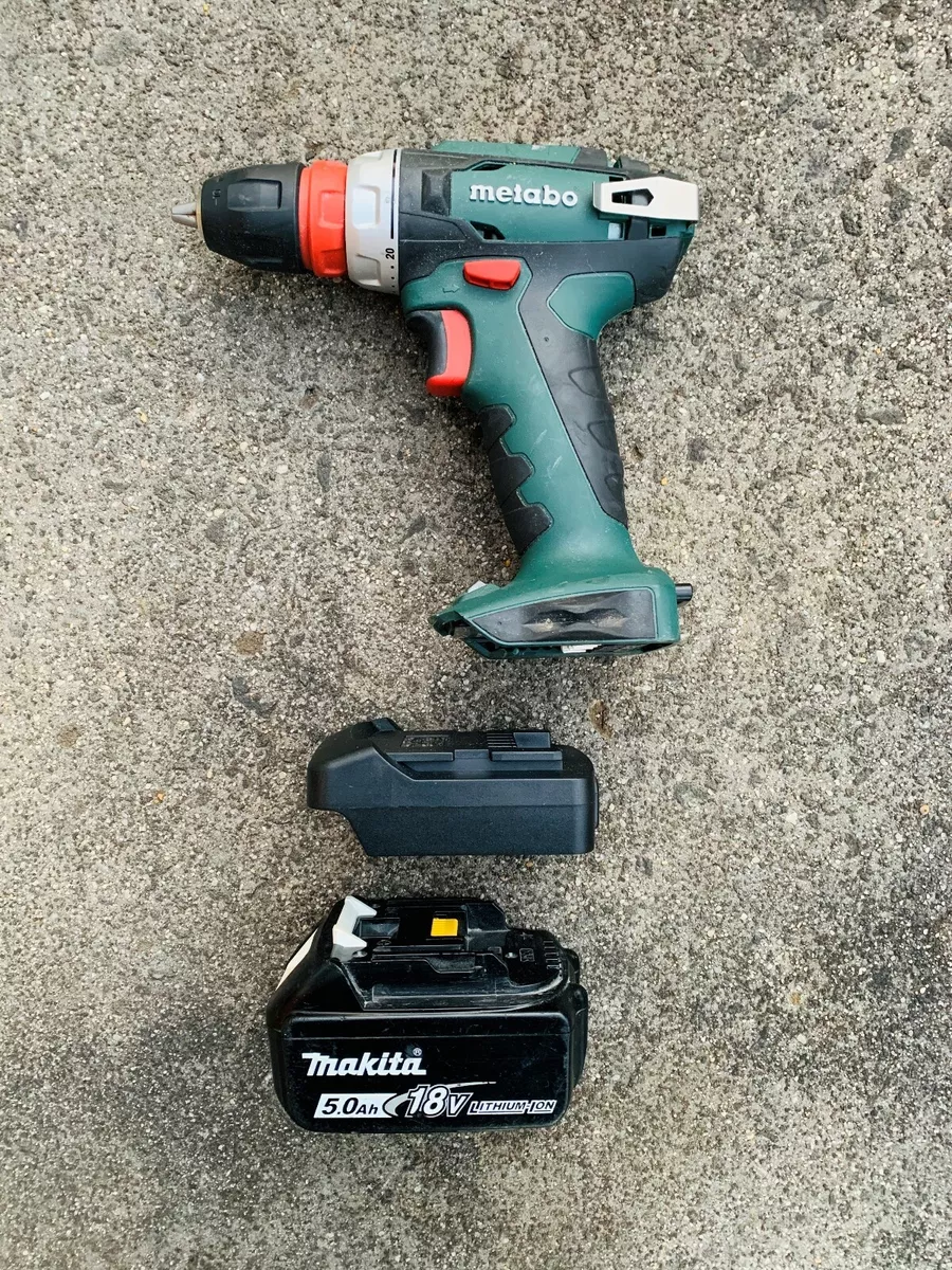 Makita Battery Adapter to Metabo 18v PREMIUM Quality for full