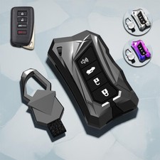 Metal Car Key Fob Case Cover Holder For Lexus Is Es Gs Rc Nx Rx Lx 200 250 350 Metal Car Key Fob Case Cover Holder For Lexus Is Es Gs Rc Nx Rx Lx 200 250 350