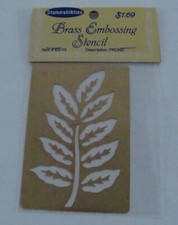 NEW SEALED Stampabilities Brass Embossing Stencils Scrapbooking Crafts U PICK