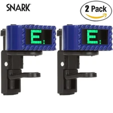 2-PACK Snark CLT-1 Crazy Little Thing Chromatic Rechargeable Clip-On Tuner