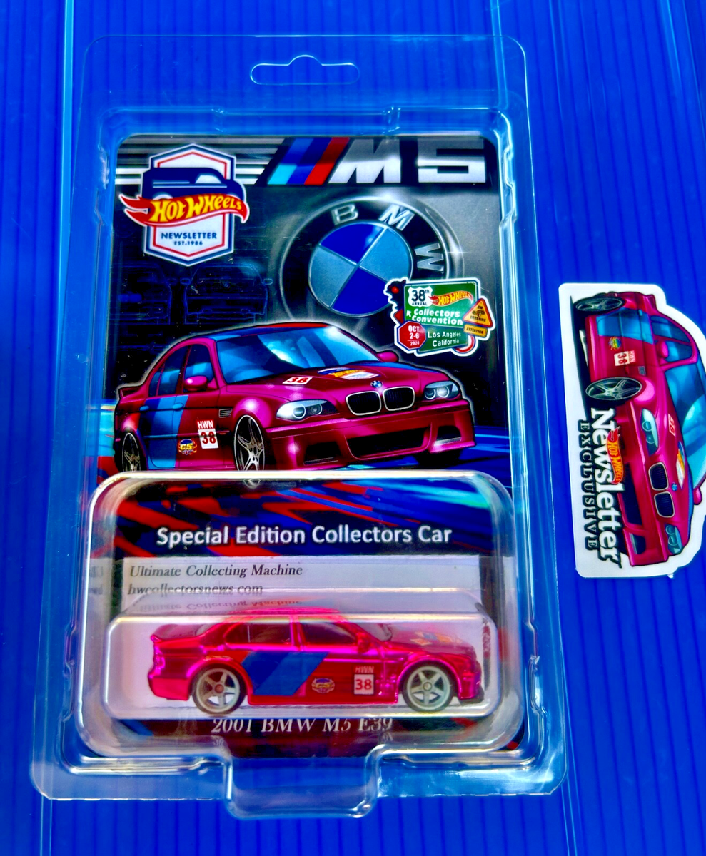 2024 HOT WHEELS COLLECTOR CONVENTION 2001 BMW M5 E39 PINK SUPER