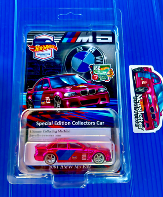 2024 HOT WHEELS COLLECTOR CONVENTION 2001 BMW M5 E39 PINK SUPER