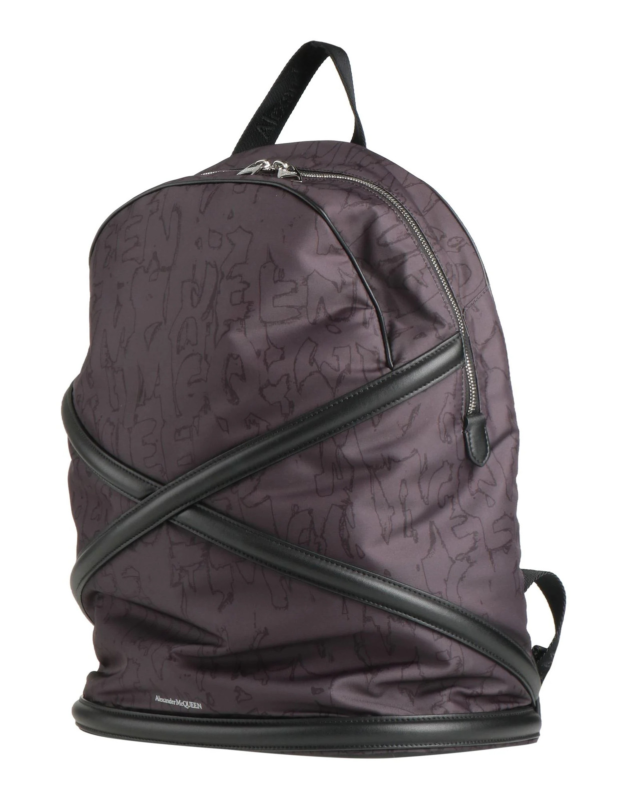 McQueen - Men - Leather Backpack - Charcoal 204790₽
