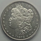 1878 7TF Circulated Silver Morgan Dollar High Grade