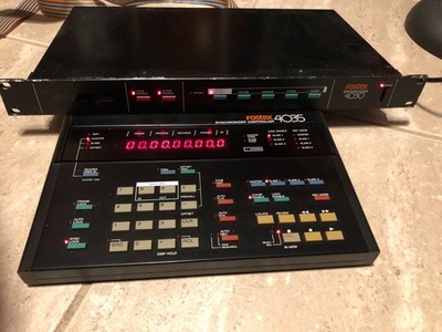 Fostex Synchronizer 4030 Controller 4035 and Cables for Reel Tape R8 80 20 b16