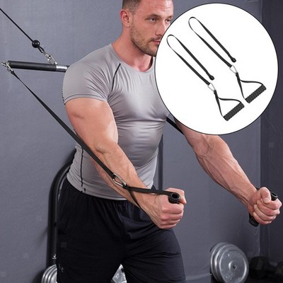 Trizepsseil Pull Down Overhead Extension 60cm Seillänge für Rudergerät