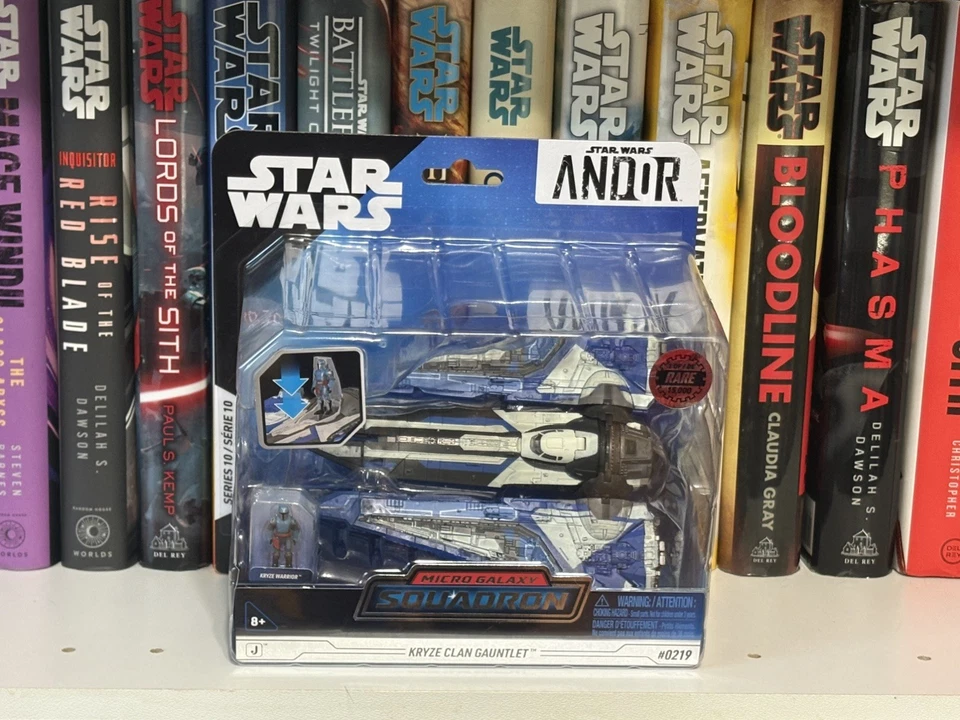 Star Wars Micro Galaxy Squadron KRYZE CLAN GAUNTLET Series 10 Chase Raro 1/15000 - Imagem 4 de 4