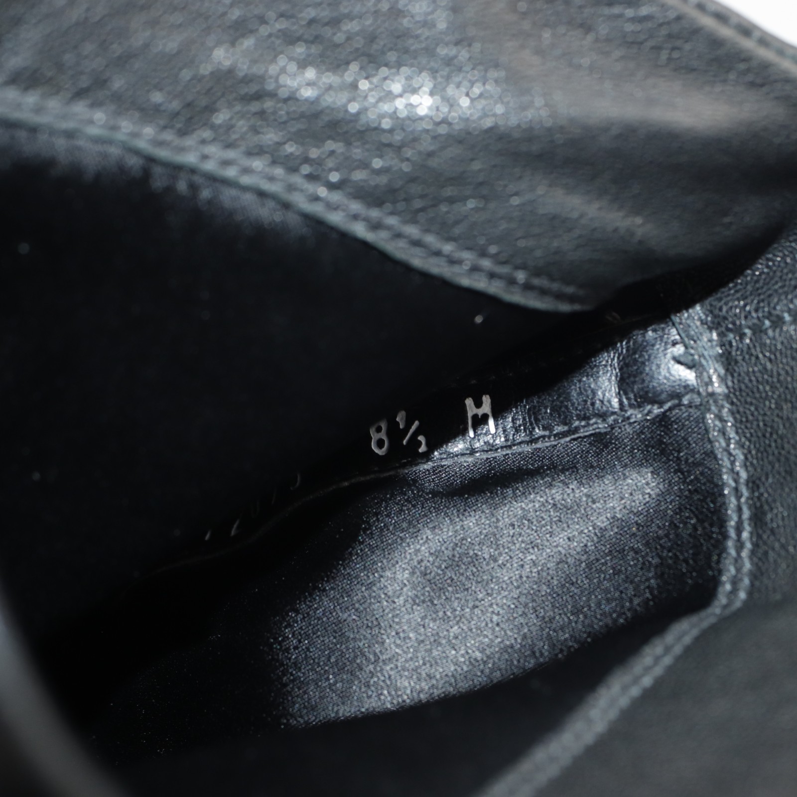 Stuart Weitzman Womens Ranch Dressing Boot Size 8.5 Black Buckle Heel Moto Biker