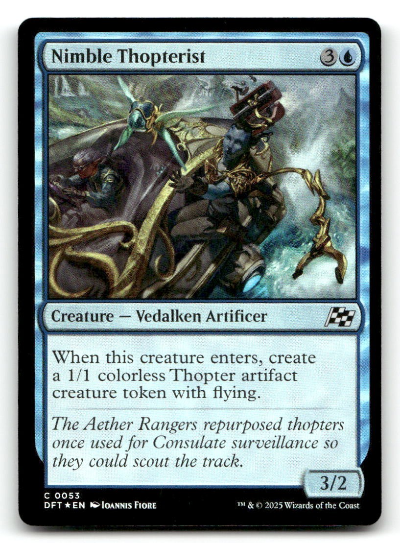 Nimble Thopterist Foil Aetherdrift 53 NM Magic