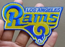 Los Angeles Rams NFL Team Logo Iron On Patch - Sew Patch - Embroidered Patch