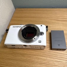 Olympus PEN E-PL3 12.3MP Mirrorless Digital Camera Body White From Japan Used