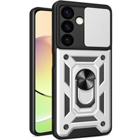 Gepanzerte SchutzhüLle FüR Samsung Galaxy S24, Camshield Slide, Silber
