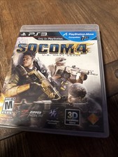 SOCOM 4: US Navy SEALs PS3 CIB W/ Manual - PlayStation 3