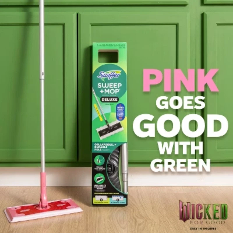 Swiffer Unscented Sweep + Mop Deluxe Floor Cleaners - Wicked Pink - Image 4 of 4