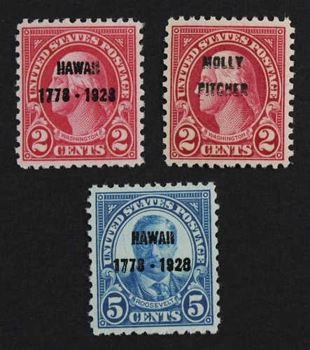 CKStamps: US Stamps Collection Scott#646-648 Mint NH OG