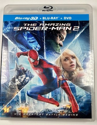 Sony Pictures The Amazing Spider-Man 2 Blu-ray 3D + Blu-ray + DVD PG-13
