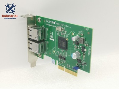 Supermicro AOC-SGP-I2 2-Port PCI-Express 2.1 x4 Gigabit Ethernet Controller Card