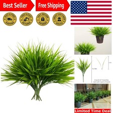 Realistic 12 Bundle Artificial Grass - Perfect Accent for Porches & Patios