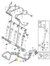 VOLVO V60 MK1 Fuel Hose 31321071 NEW