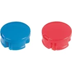 Red / Blue Cross Pads - For Faucets