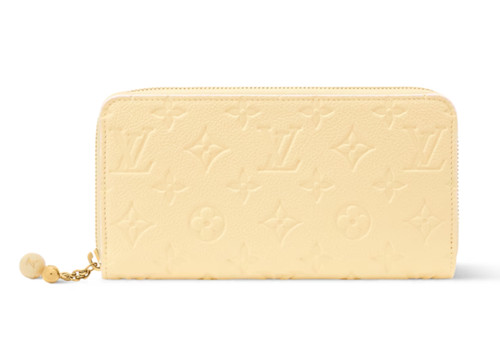 NEW Louis Vuitton Monogram Zippy Wallet Yellow M28969 authentic LV