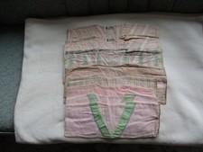 8 Vintage Cloth Hanger Covers Amoskeag 1101 cloth